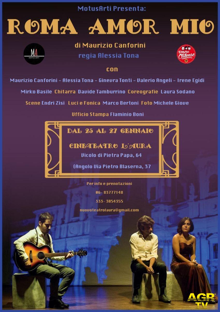 Roma Amor mio.... al teatro L'aura