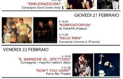 Roma, XIV edizione del Festival Teatrale Europeo