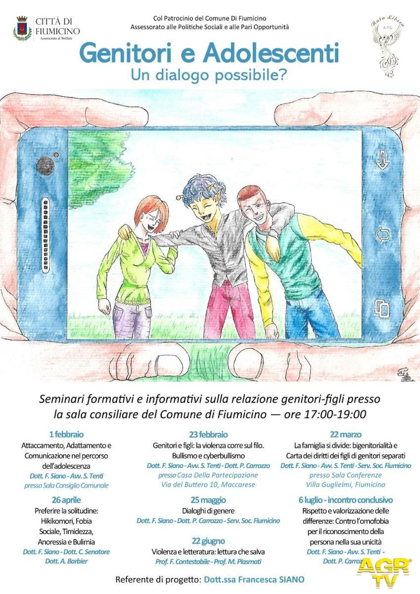 Maccarese, seminario Genitori e adolescenti, quale dialogo possibile