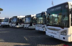 Roma, arrivano i bus ad idrogeno, al via nel X Municipio la sperimentazione alla rimessa Atac di Acilia