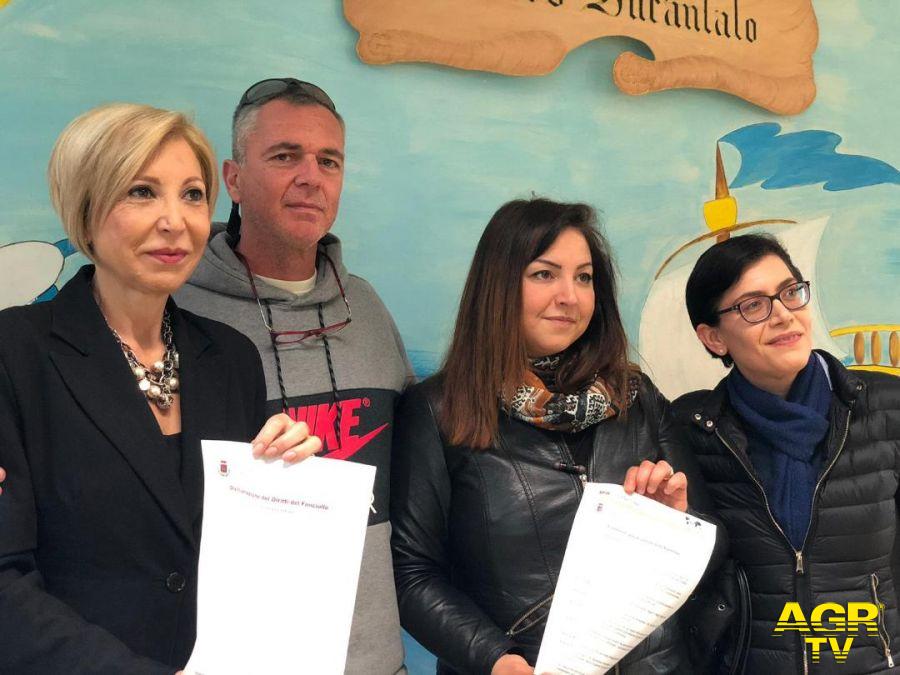 Fiumicino, consegnate 1200 Carte dei diritti delle Bambine