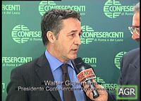 Valter Giammaria Presidente Confesercenti Roma Valter Giammaria Presidente Confesercenti Roma