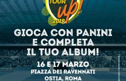 Panini tour Up, Ostia capitale delle figurine