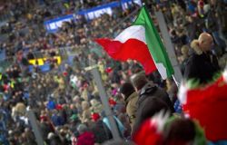 Il Campidoglio diventa un campo di calcio per raccontare i 60 anni di tifo azzurro