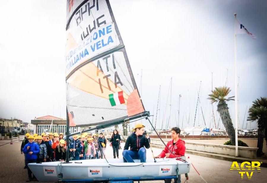 Ostia, Giornata del mare al porto turistico