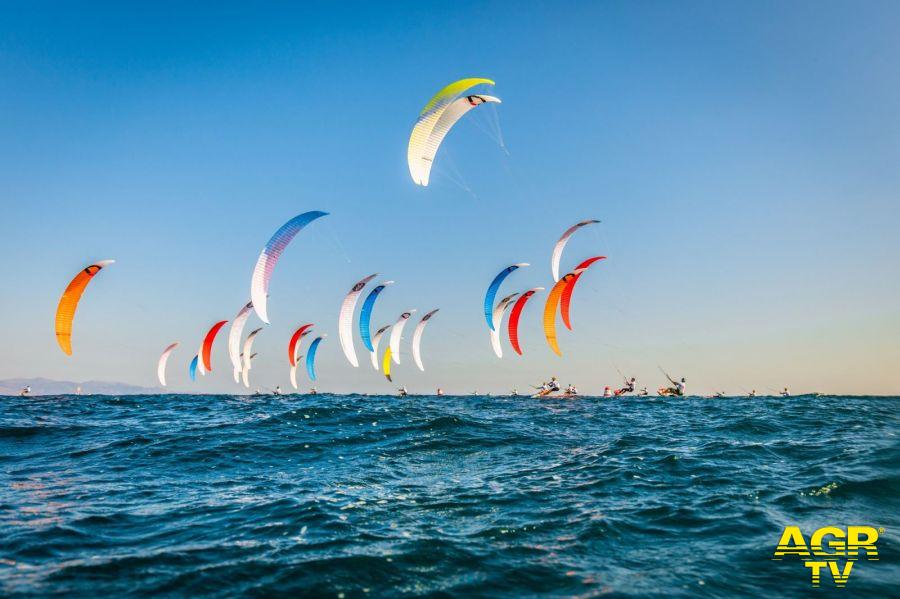 Litorale romano, location ideale per il Kite surf Litorale romano, location ideale per il Kite surf