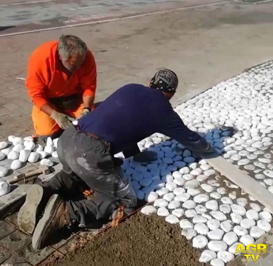 Ostia, il restyling del lungomare di ponente Ostia, il restyling del lungomare di ponente