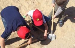 Fiumicino, piccoli archeologi crescono