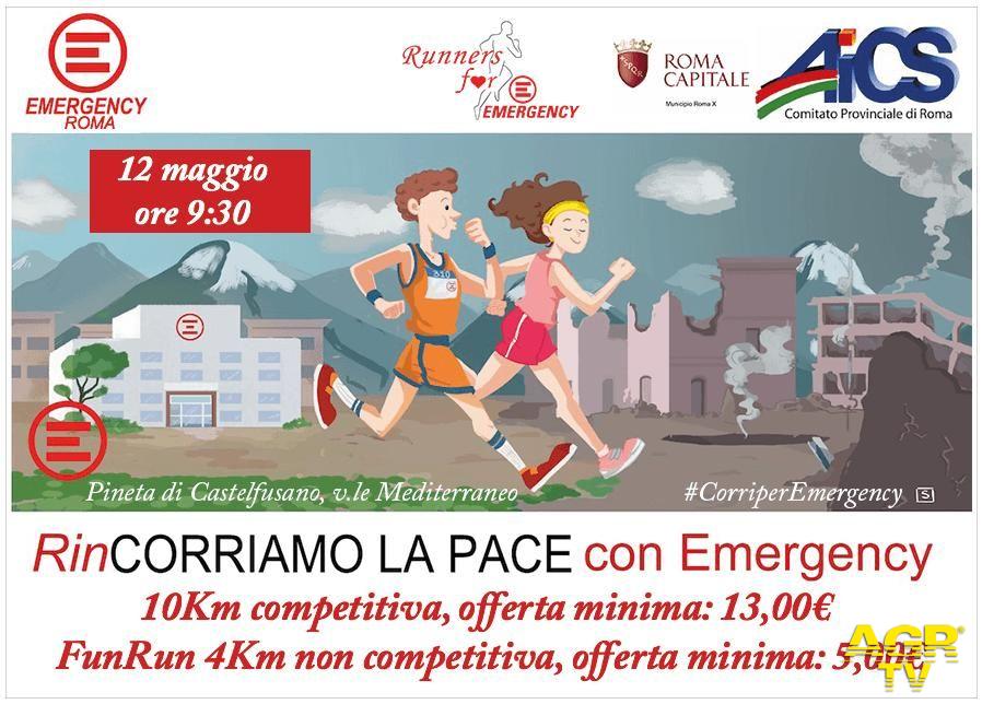 Ostia, a Castelfusano “Di corsa.... con Emergency” Ostia, a Castelfusano “Di corsa.... con Emergency”