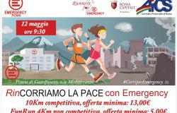 Ostia, a Castelfusano  “Di corsa.... con Emergency”