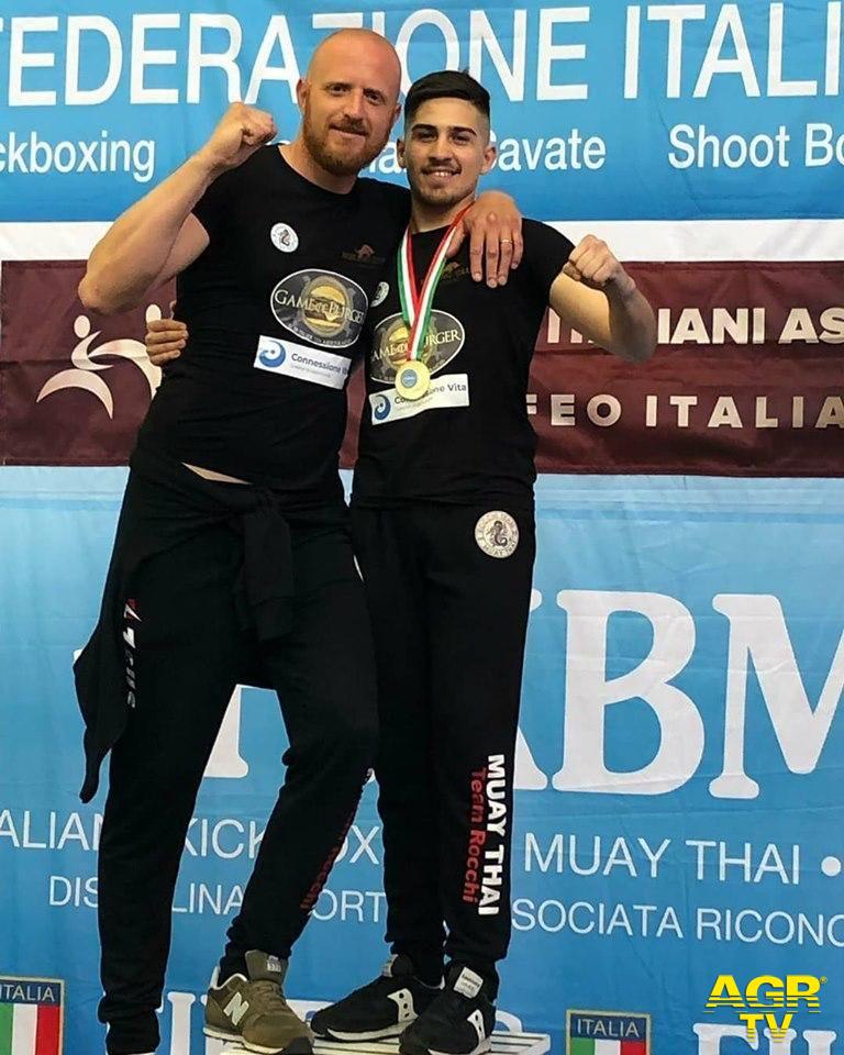Fiumicino, Muay Thai d'oro con Francesco Tumminello