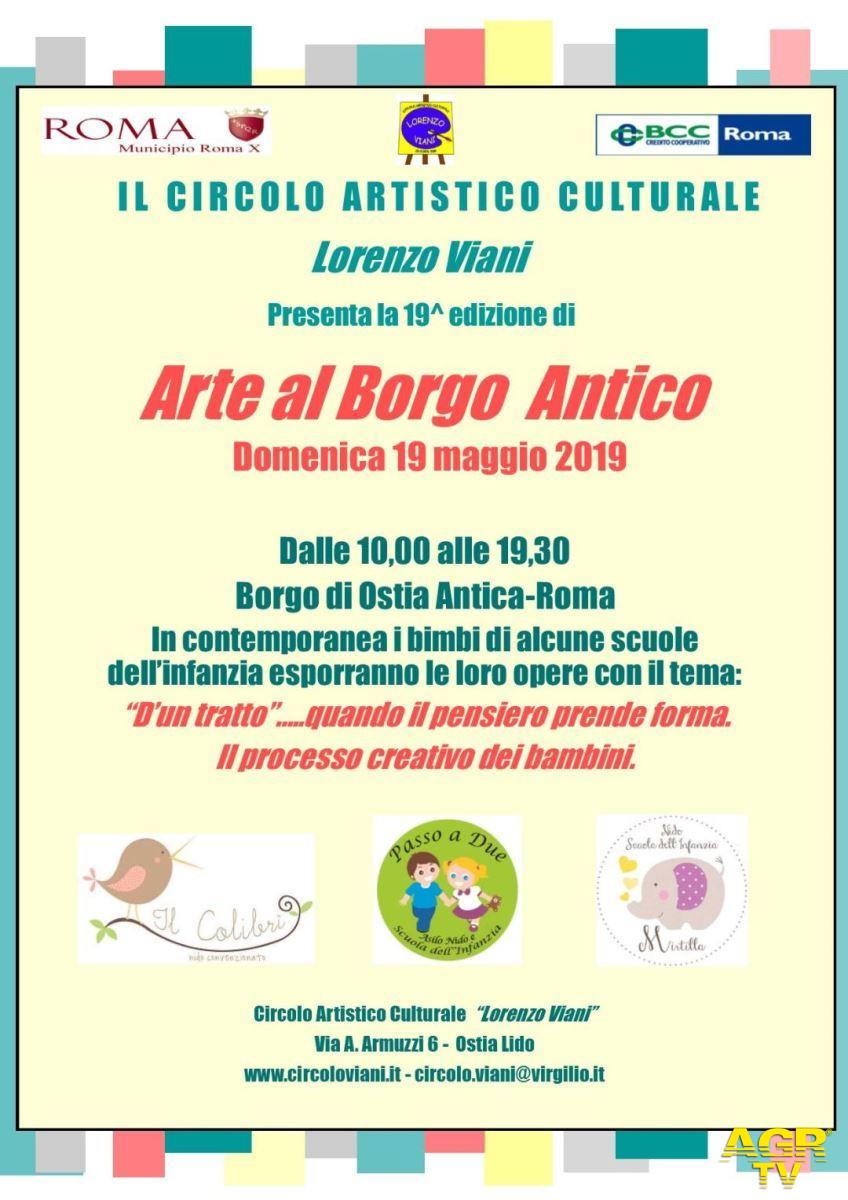 Municipio X, Arte al borgo Antico...