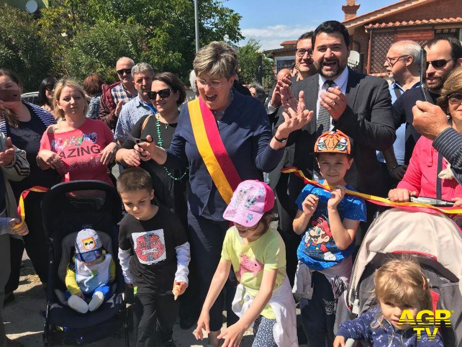 Municipio X, inaugurato il nuovo giardino a Casaletto di Giano