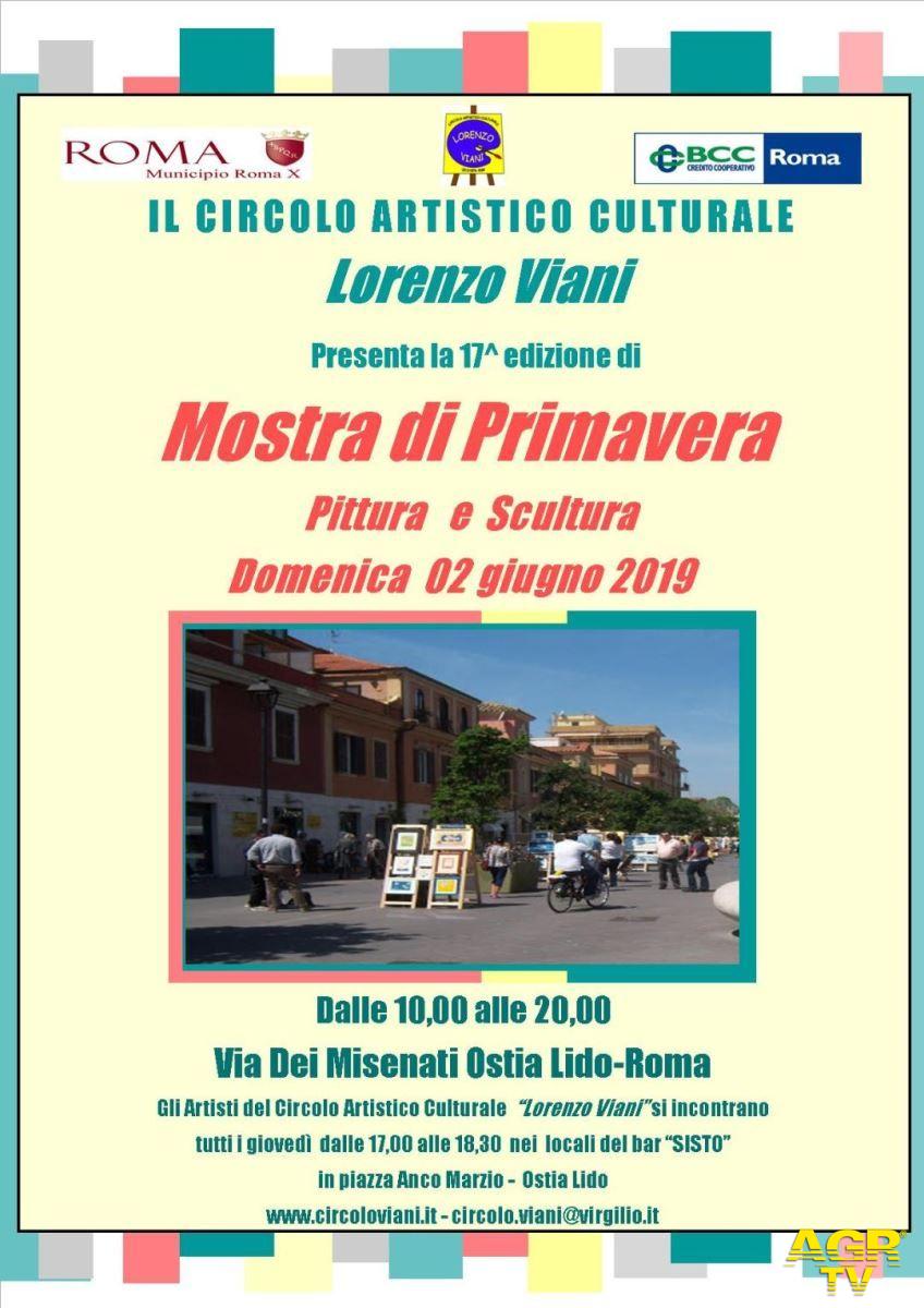 Ostia, la Mostra di Primavera a via dei Misenati