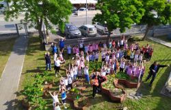 Fiumicino, inaugurato l'Orto attivo alla scuola Coni Zugna