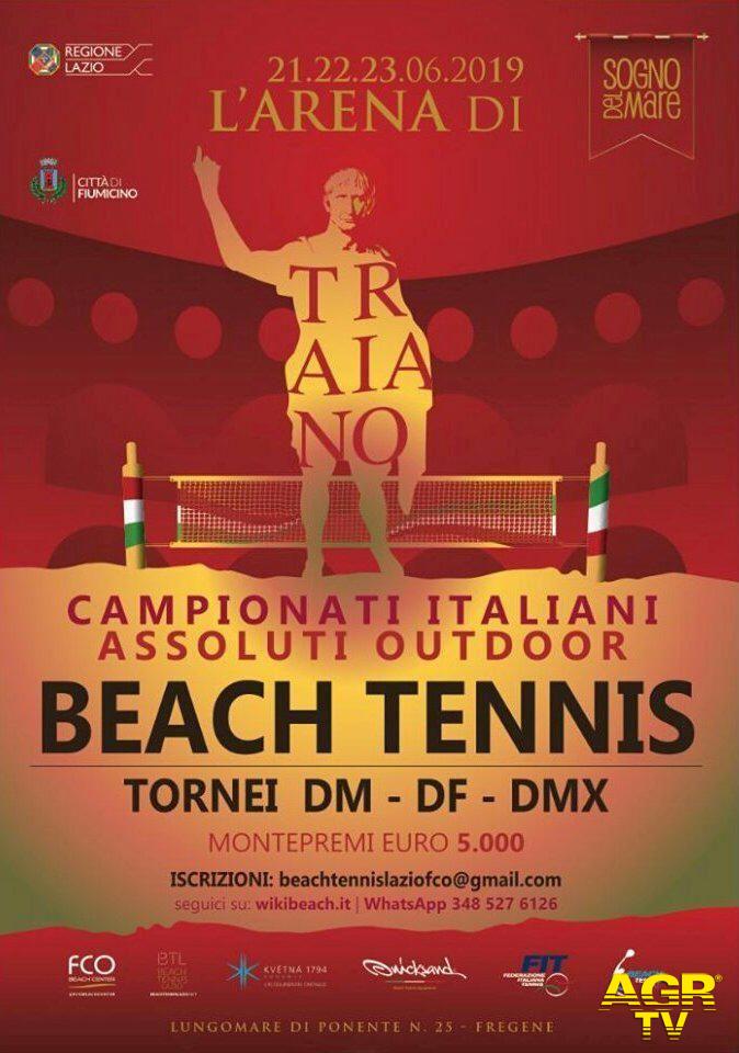 Fregene, ospita gli assoluti di Beach Tennis Fregene, ospita gli assoluti di Beach Tennis