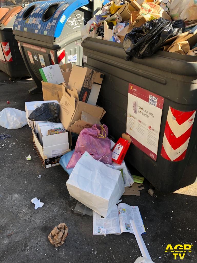 Roma, rifiuti in strada, allerta dei medici: Rischio sanitario