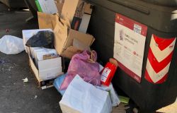 Roma, rifiuti in strada, allerta dei medici: Rischio sanitario