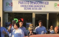 Ostia, Zingaretti inaugura un nuovo circolo del Pd