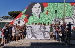 Ostia, i volti cancellati saranno riproposti in un nuovo murales