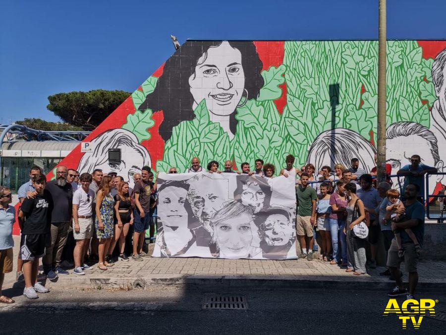 Nuovo murales ad Ostia, una vittoria dei cittadini