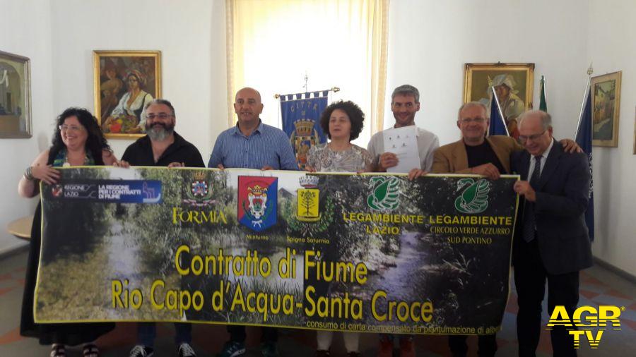 Regione Lazio, firmato contratto di fiume per il Rio Capo d'Acqua