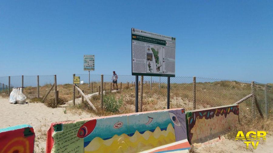 Passoscuro, ripristinata la recinzione delle dune