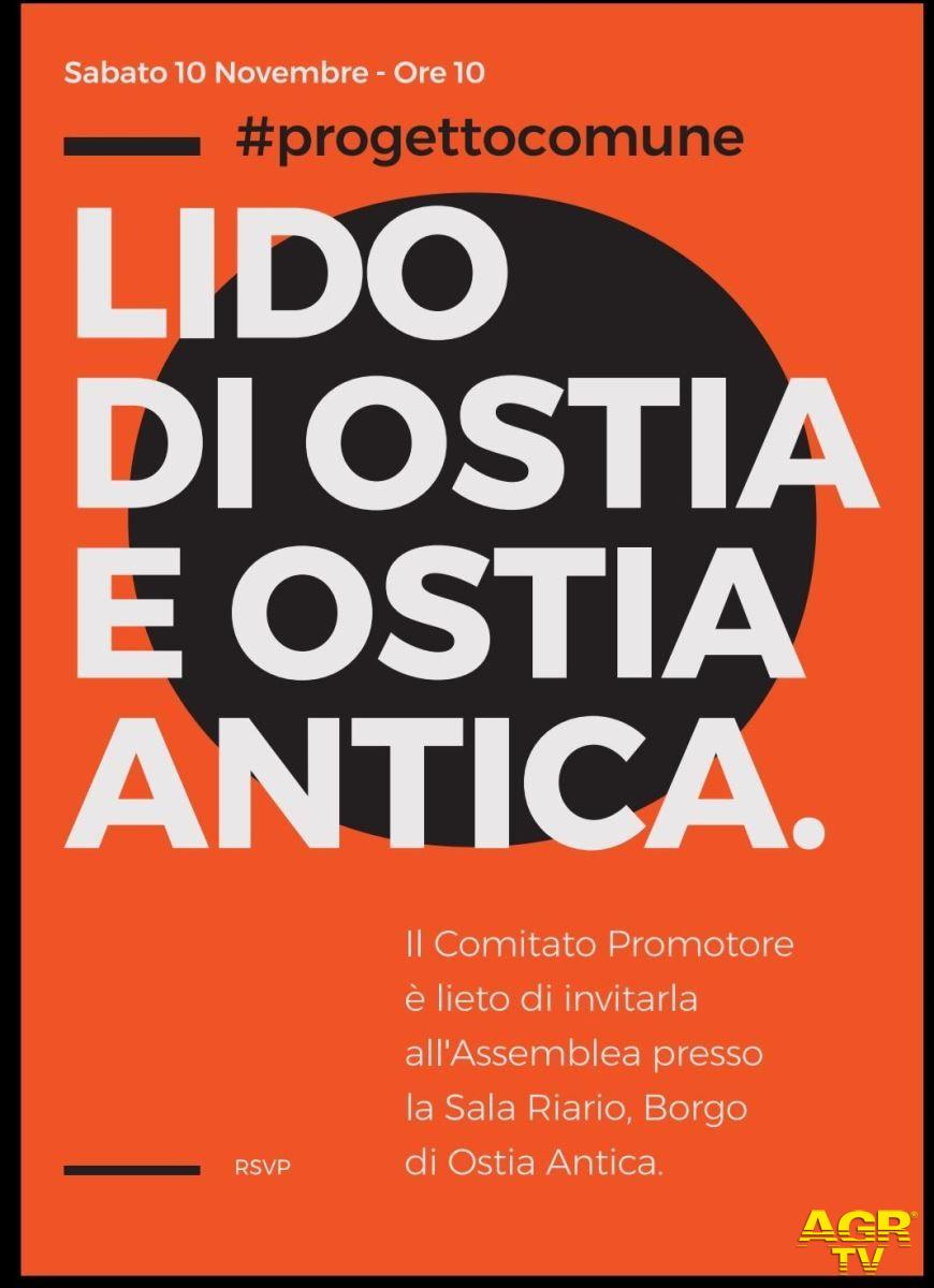 Ostia comune, al via la raccolta firme Ostia comune, al via la raccolta firme