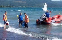 Bracciano, contrordine, le acque del lago sono....pulite