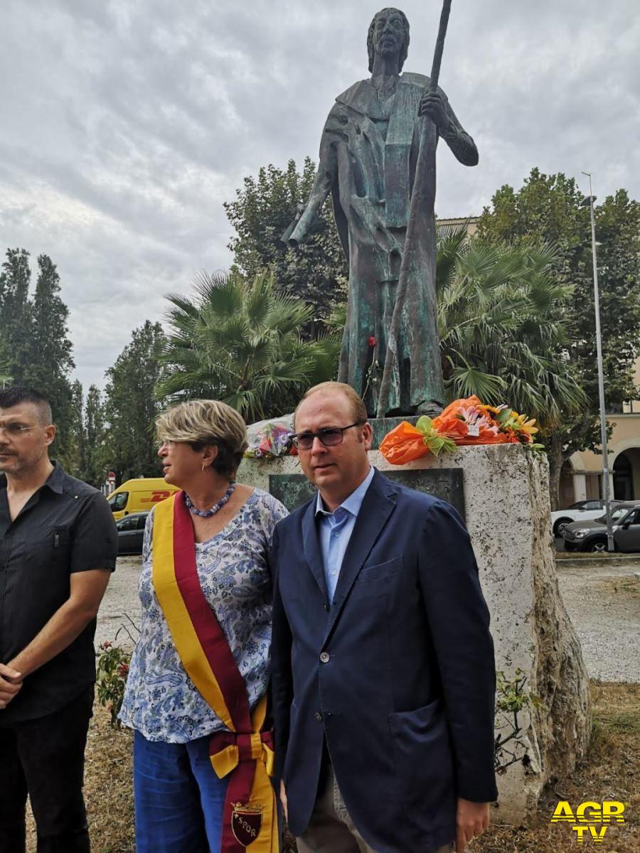 Ostia, l'omaggio al Patrono Sant'Agostino Ostia, l'omaggio al Patrono Sant'Agostino