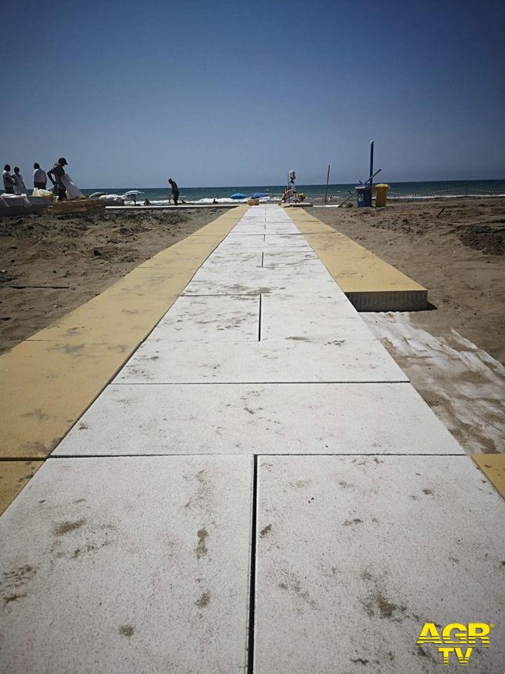 Ostia, lavori in corso sulle spiagge libere per tutta l'estate