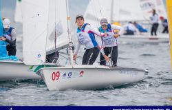 Vela, regate preolimpiche, prima medaglia di bronzo