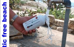 Ostia, 5000 borraccie riutilizzabili distribuite sulle spiagge libere