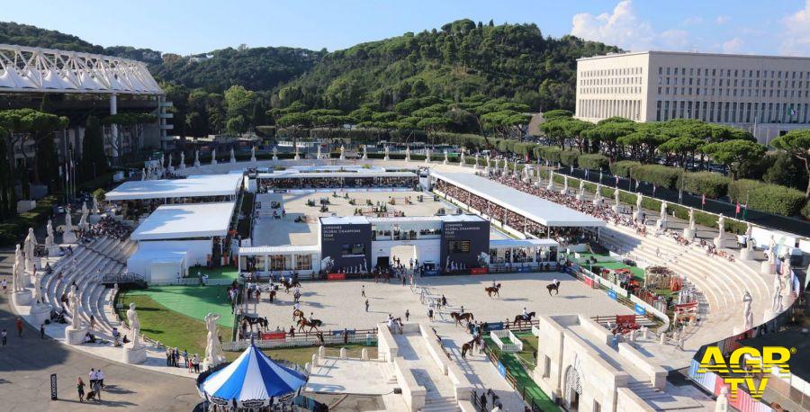 Equitazione, subito in evidenza gli azzurri al Longines Global Champions Tour di Roma