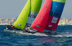 Ostia, regata nazionale Hobbie Cat