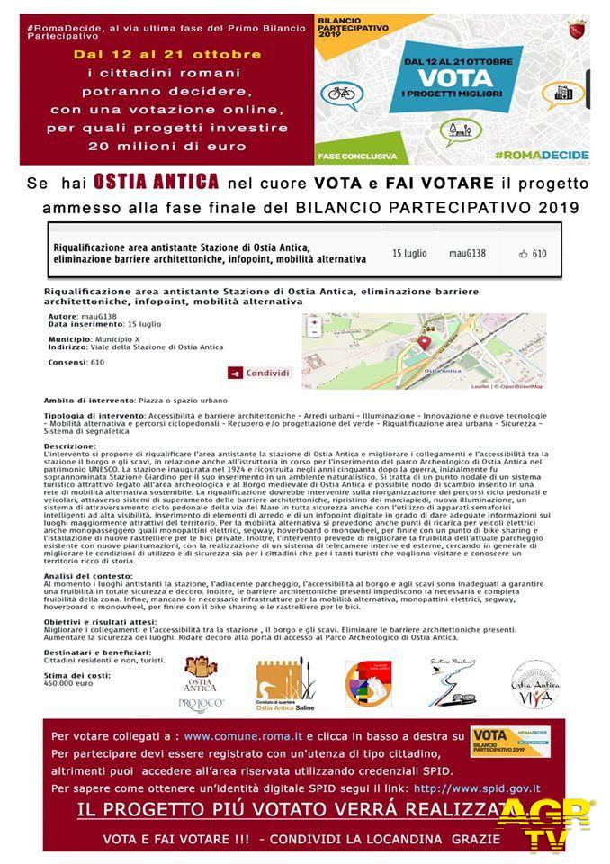 Ostia Antica, remake e mobilitazione Ostia Antica, remake e mobilitazione