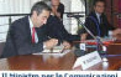 IL MINISTRO DELLE COMUNICAZIONI MAURIZIO GASPARRI SU ELETTROSMOG