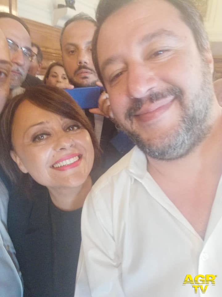 Ostia, Salvini, Michetti e Matone inaugurano il Comitato Monica Picca presidente