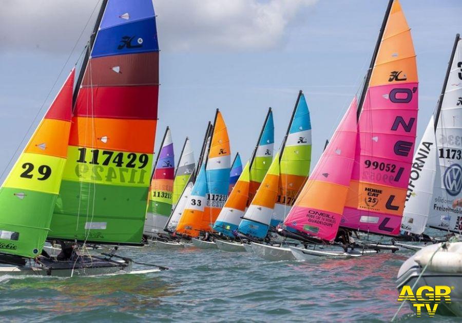 Vela, Hobie cat 16, bronzo a Cagliari