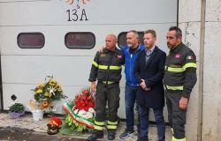 Ostia, l'Ascom rende omaggio ai vigili morti ad Alessandria