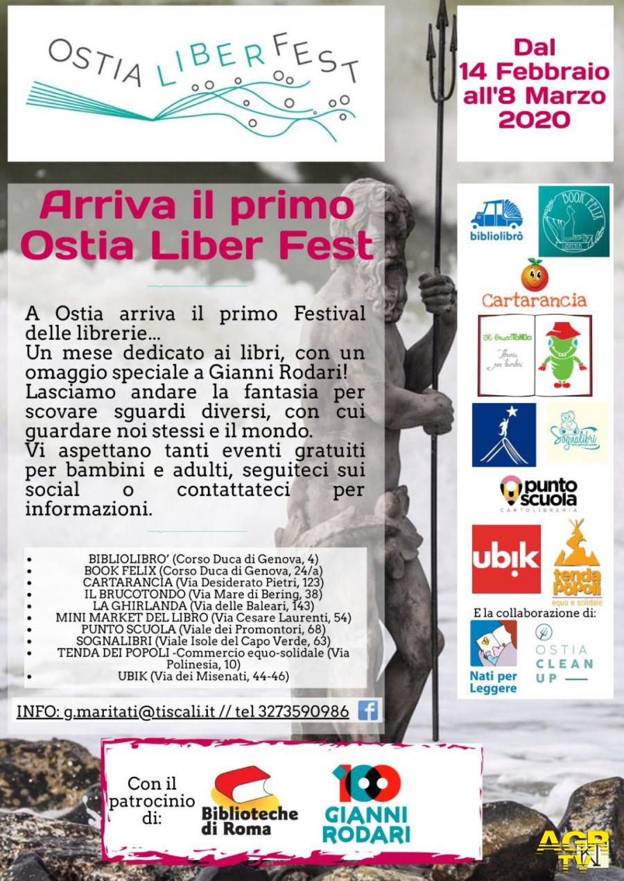 Ostia Liber Fest, al via il Festival delle librerie