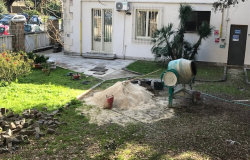 Municipio X, la sala azzurra si rifà...il giardino