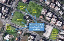 Ostia,rinasce l'area verde di via Oletta