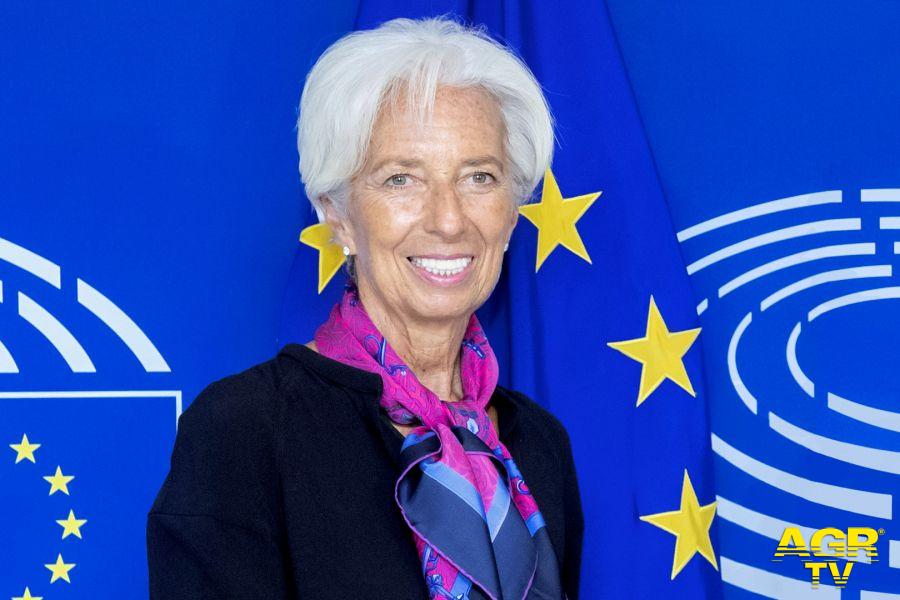 Christine Lagarde, presidente della Banca Centrale Europea
