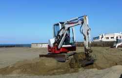 Ostia, Fregene, Torvajanica al via la manutenzione degli stabilimenti