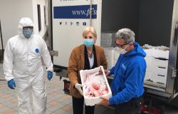 Fiumicino, i pescatori donano il pescato alle famiglie in difficoltà