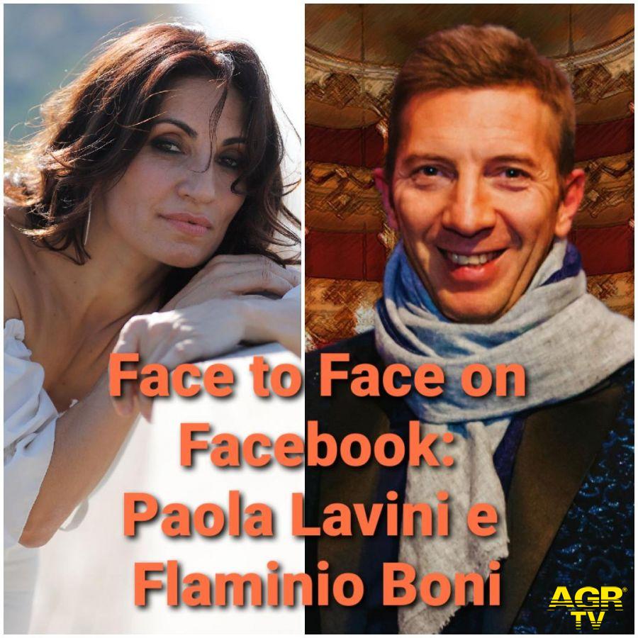 face to face flaminio Boni e Paola Lavini