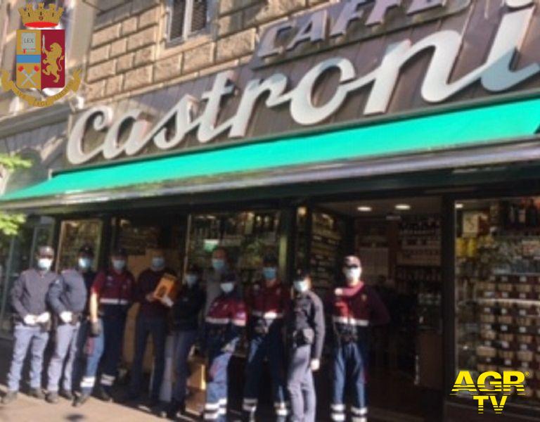 Torrefazione della capitale, solidarietà.... in collaborazione con la polizia Torrefazione della capitale, solidarietà.... in collaborazione con la polizia