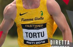 Romaostia, per gli allenamenti online, tocca al velocista Filippo Tortu