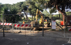 Ostia, al via lavori stradali sugli spartitraffico